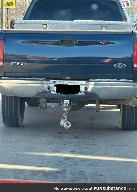 This truck has nuts