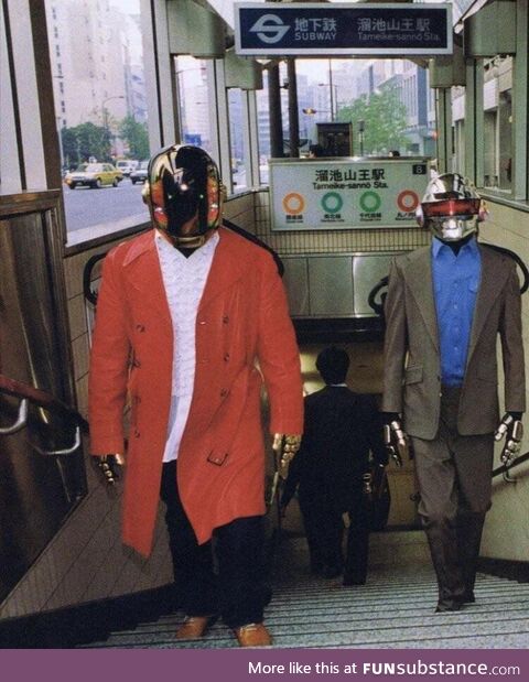 Daft punk, Japan, 2000