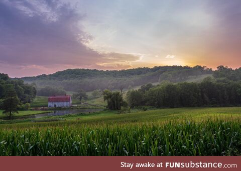 Midwestern farmlands