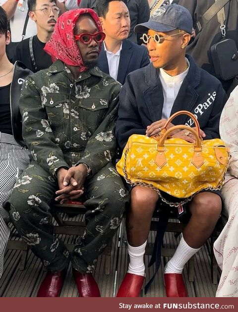 Two Grannies at A Church anniversary picnic
