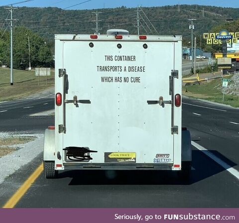 Mildly terrifying