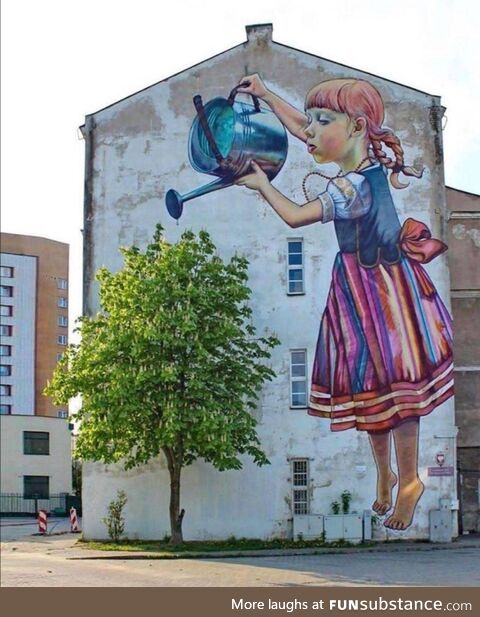 Natalie rak,also known as rak,is Poland based Street artist