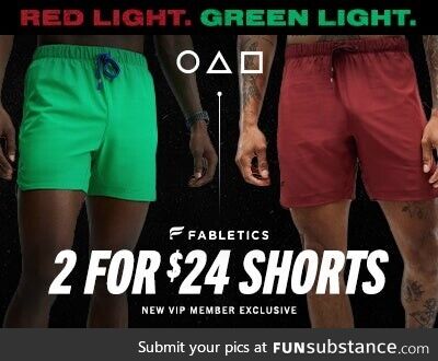 You’ll feel like a VIP in these shorts