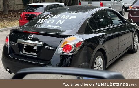 [OC] Saw this while leaving work
