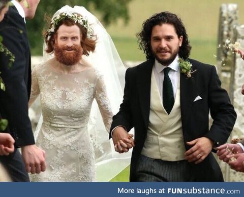 That's transformed into an even picture-perfecter couple