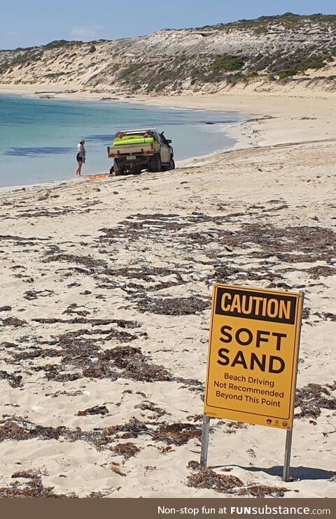 Sign? What sign?