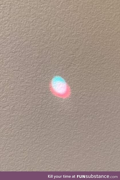Sun reflection looks like Cartman