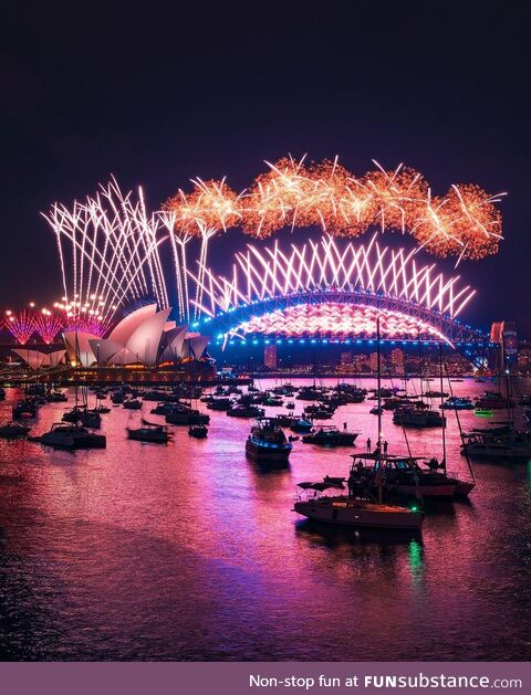 Happy new year from Sydney, Australia