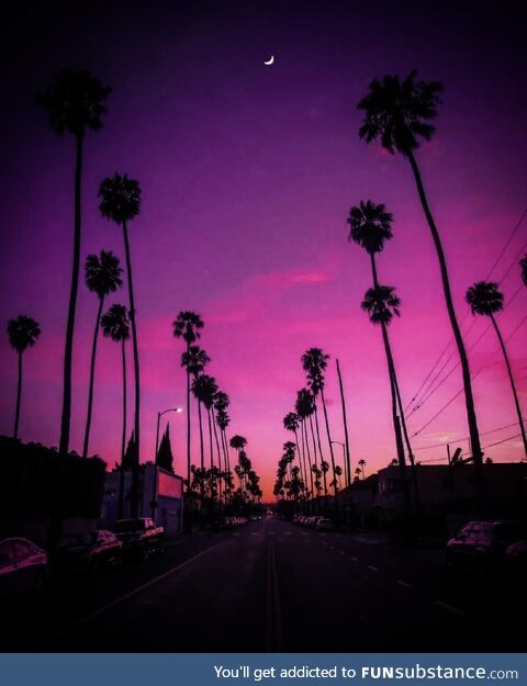California sunset