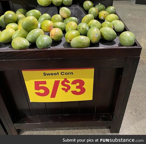 Funny looking corn
