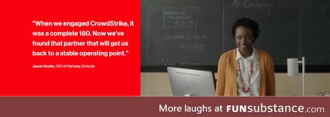Crowdstrike testimonial