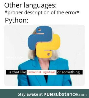 Tougher to find the error line rather than the error itself