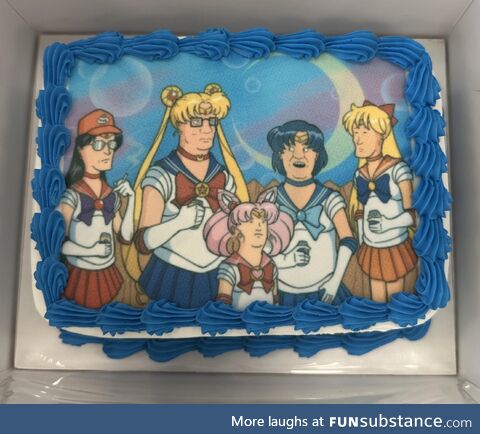 Friend’s birthday cake