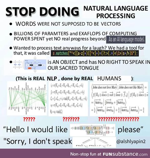 stopDoingNLP