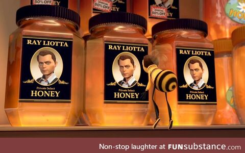 Noted Honey profiteer and bee enslaver Ray Liotta has died