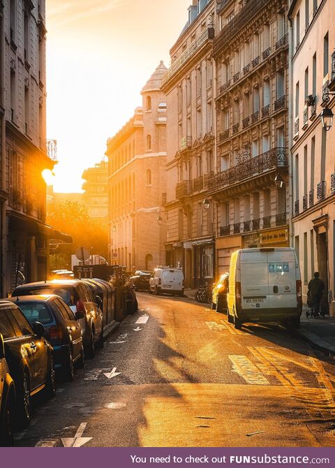 Catching Sun in the morning - Paris (OC)