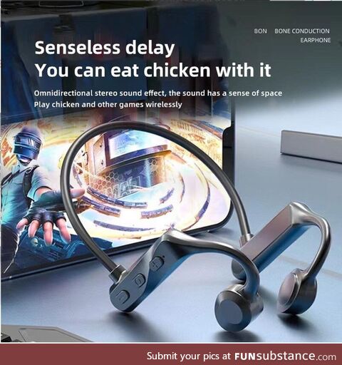 Thank god! Been looking for a headset to eat chicken with for ages