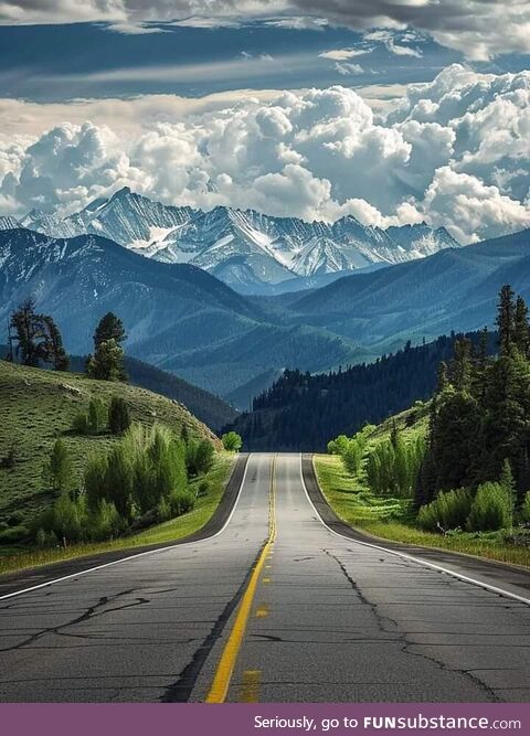 Beartooth Highway in Montana