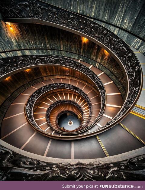 The Bramante Staircases in the Vatican Museum