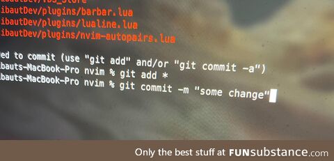 Did it is the right way to comment a git commit ?