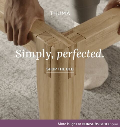 The Bed assembles in 5(ish) minutes, no tools or team needed
