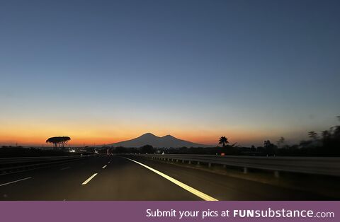 Mt. Vesuvius from the highway