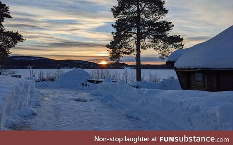 An early Swedish afternoon