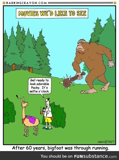 Bigfoot lives
