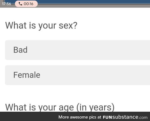 The two sexes