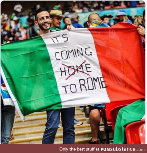 Italy fans are savages