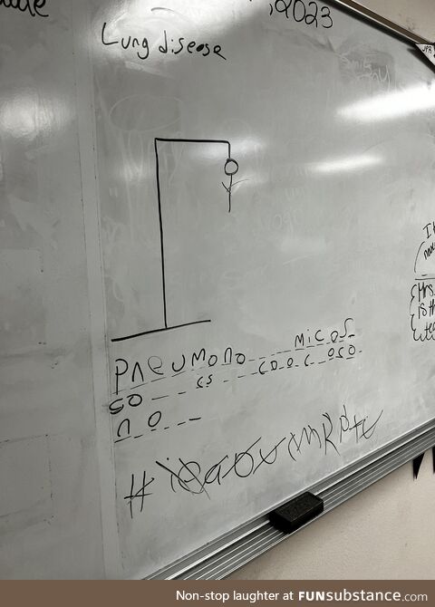 The worlds worst game of hangman!
