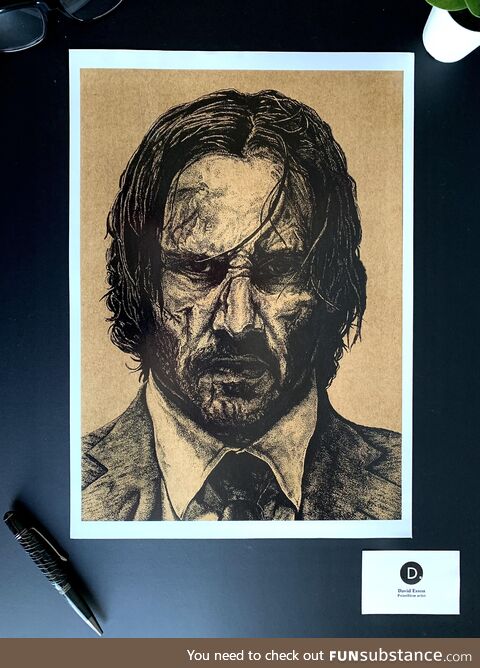 (oc) john wick dot art….