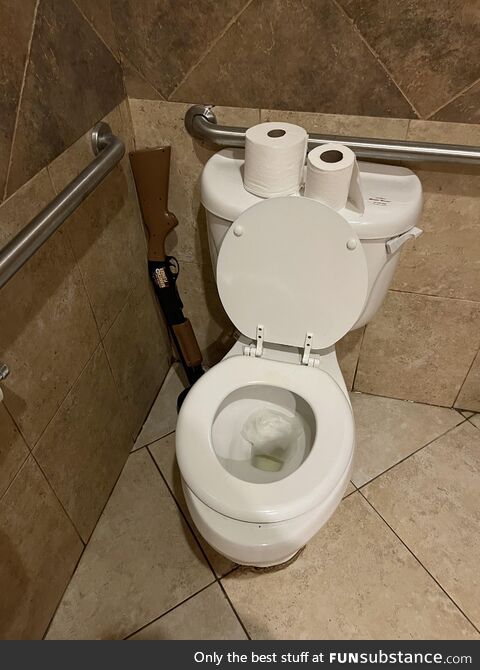 [OC] A shotgun shaped plunger in Texas