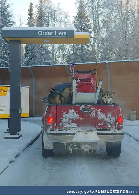 Alaskan drive-thru