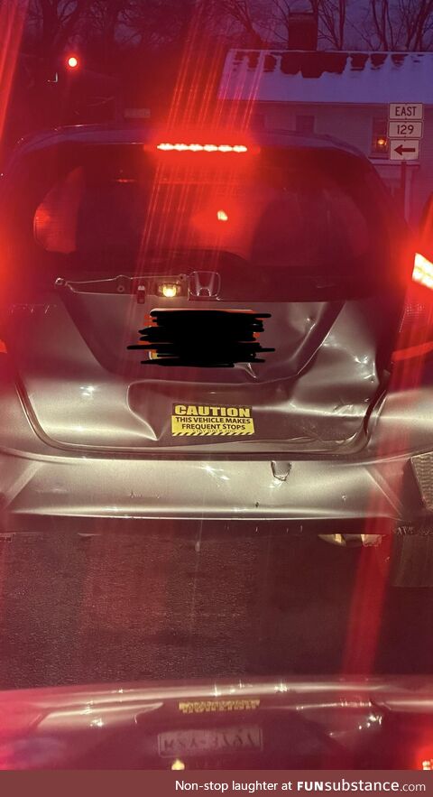 Somebody didn’t get the memo!