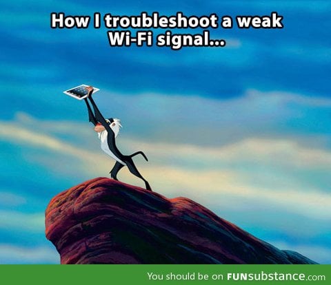 It's the circle of wi-fi