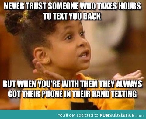 Never trust those people