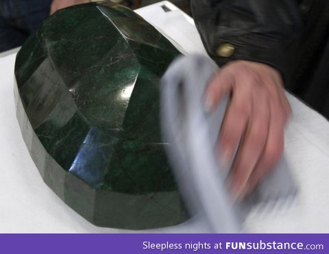 The worlds largest emerald