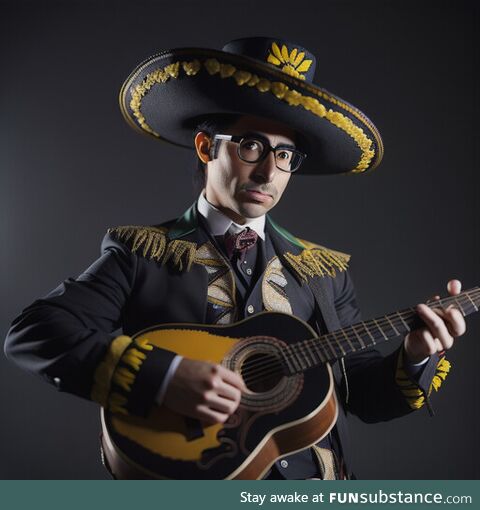 This is Juanito Oliverio, John Oliver's Mexican counterpart and he demands Platinum
