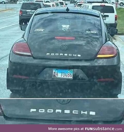Nice poorsche!