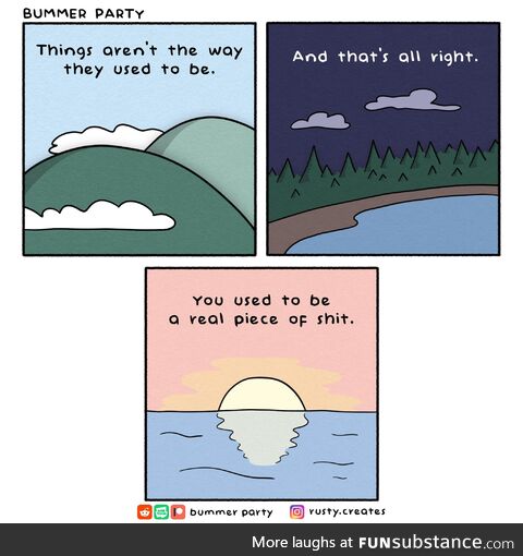The way things used to be [OC]