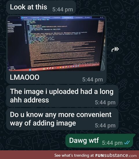 myFriendIsNewToHTML