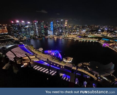 Singapore at night