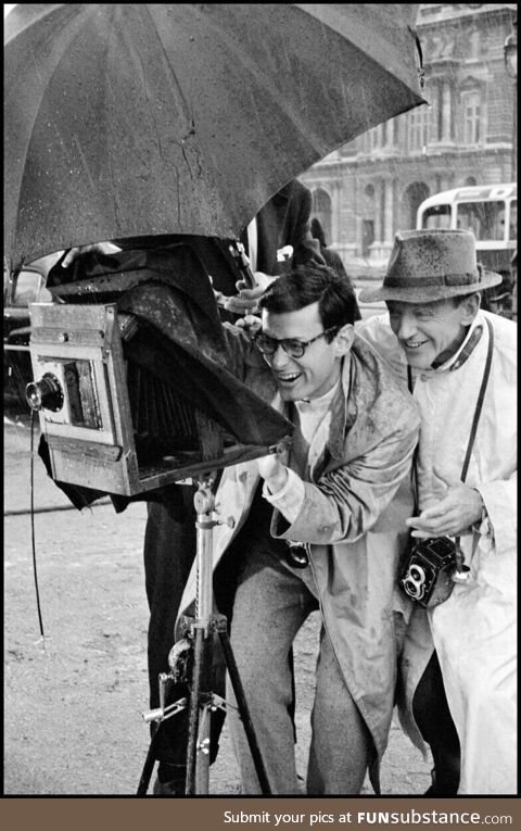 Filming Funny Face by David Seymour (1956)