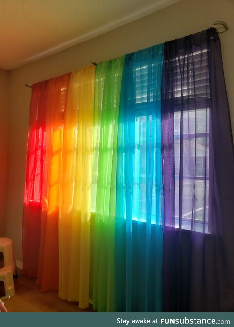 Bought townhouse and no flags allowed - thats fine by us