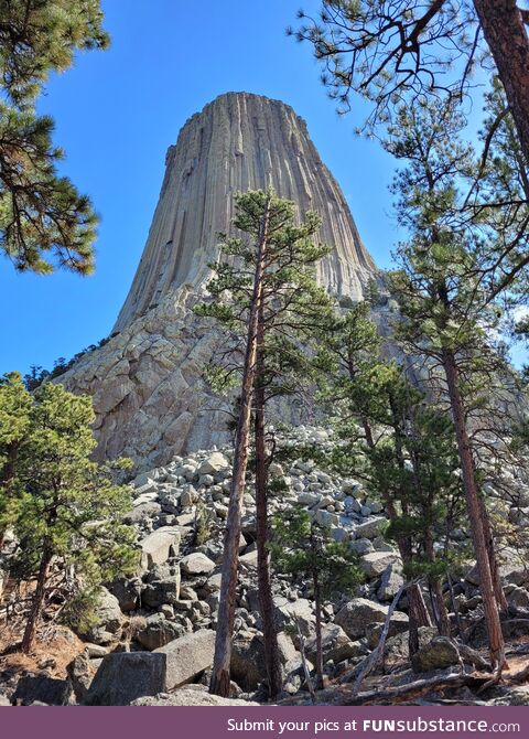 Devils tower national monument wyoming, us