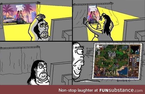 Disturbed safe eroded