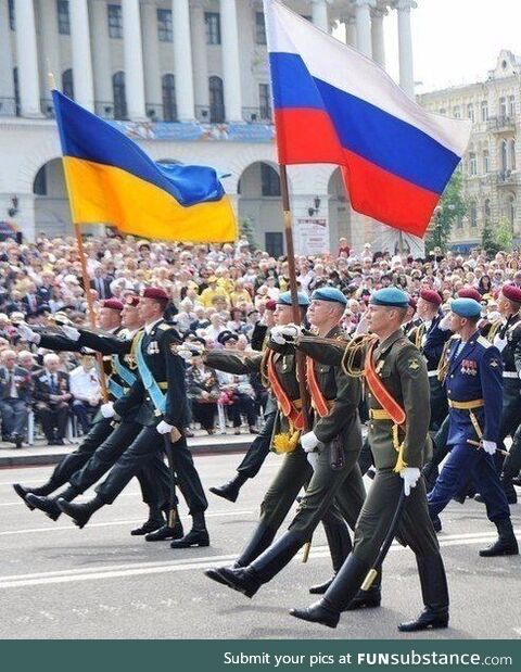 Parade in Kyiv in honor of 65 years of victory in WWII