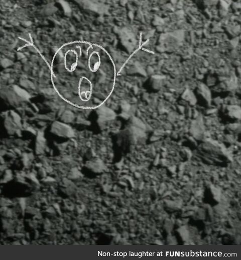 Actual final image taken by the DART mission before final impact: