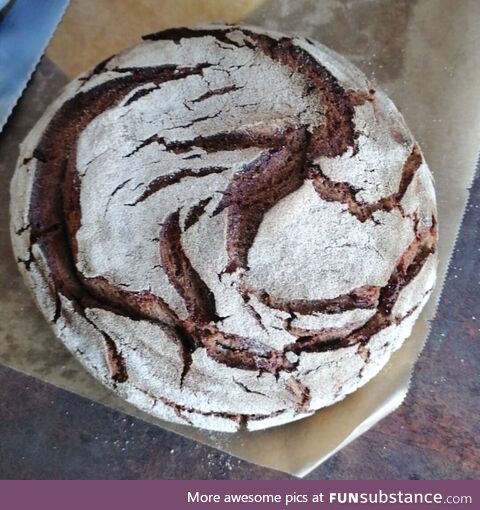 First selfmade sourdough